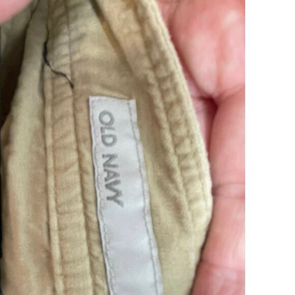 Old Navy‎ 100% Linen Skirt Size 14 Khaki Vacation Beachy Basics - Picture 4 of 4